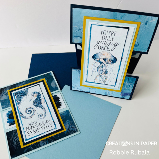 Sunday Ideas - Club Scrap Under the Sea 6 in 60 card kit