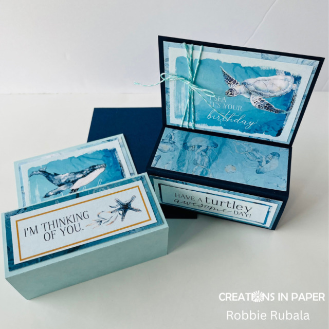 Sunday Ideas - Club Scrap Under the Sea 6 in 60 card kit