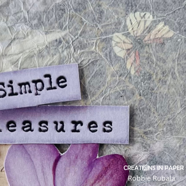 Sunday ideas - Faux Silk technique