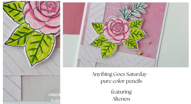 Anything Goes Saturday - pure color pencils