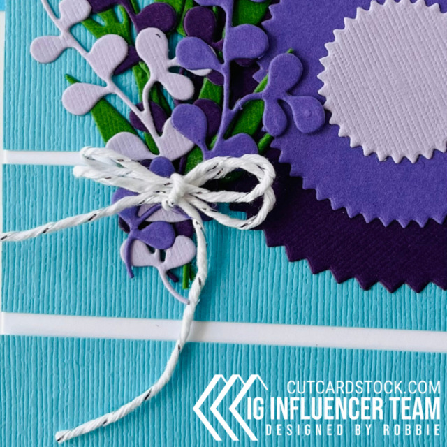 CutCardStock Just a Note