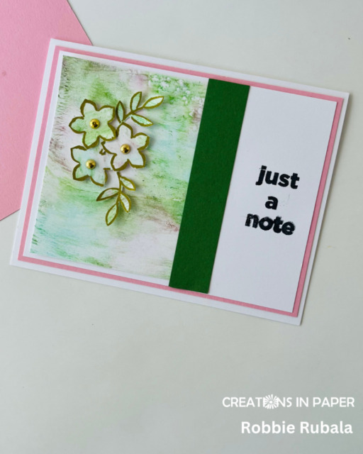 Anything Goes Saturday - Gel plate
