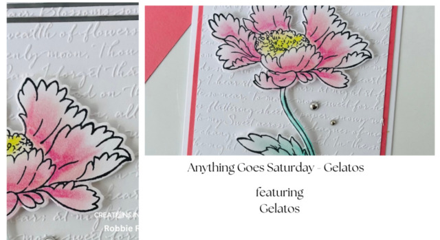 Anything Goes Saturday - Gelatos