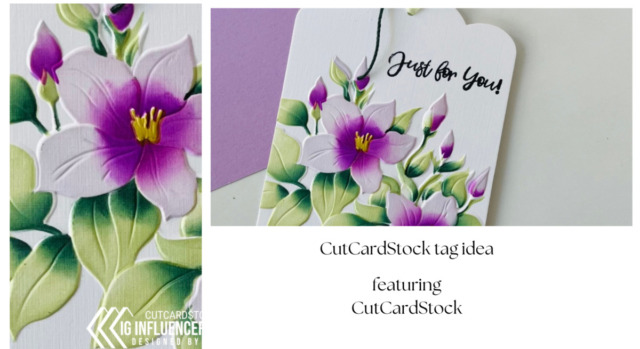 CutCardStock tag idea
