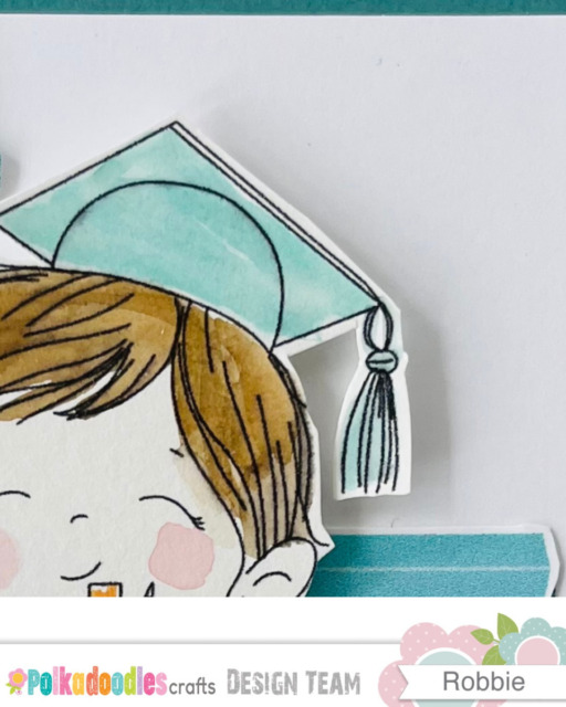 Cute graduation idea for Polkadoodles Crafts