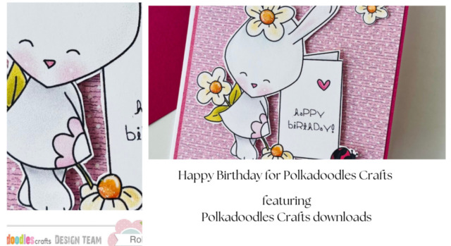 Happy Birthday for Polkadoodles Crafts
