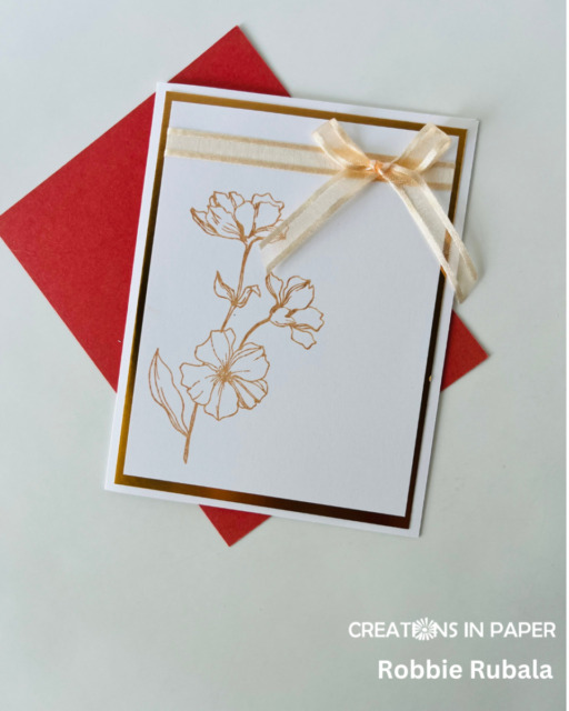 Anything Goes Saturday - Lisa Horton metallic inks