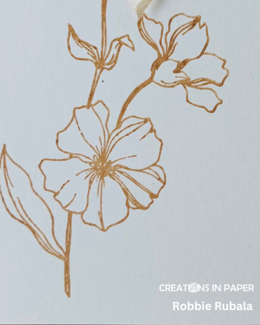 Anything Goes Saturday - Lisa Horton metallic inks