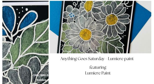 Anything Goes Saturday - Lumiere paint