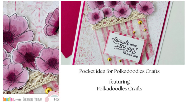 Pocket Idea for Polkadoodles Crafts
