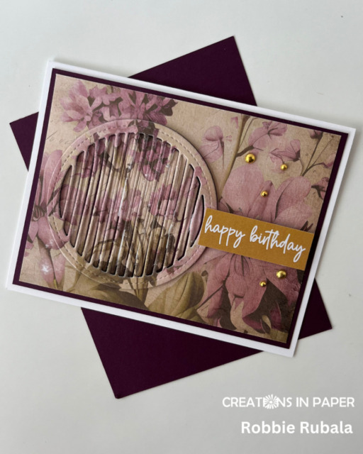 Anything Goes Saturday - circle aperture cutting die