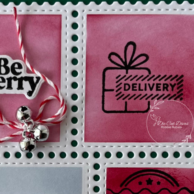 Be Merry Postage idea