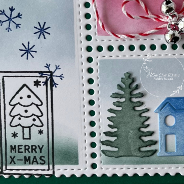Be Merry Postage idea
