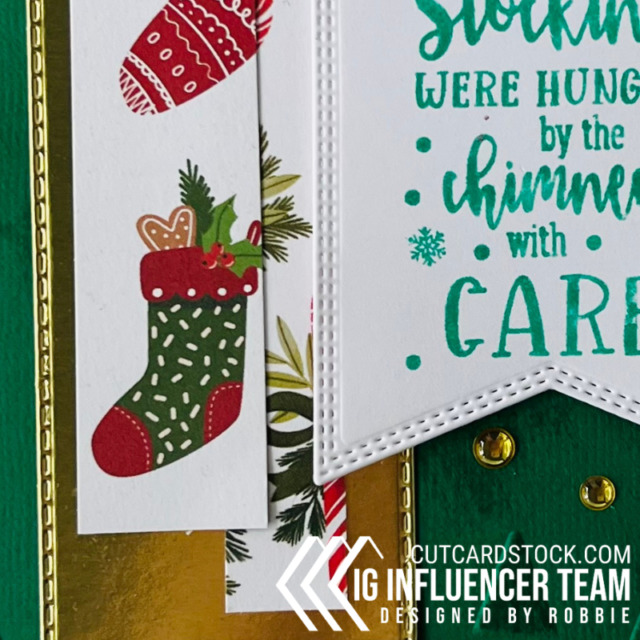 Simple Christmas idea for CutCardStock