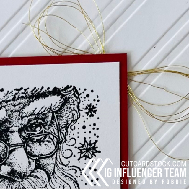 Simple Santa idea for CutCardStock