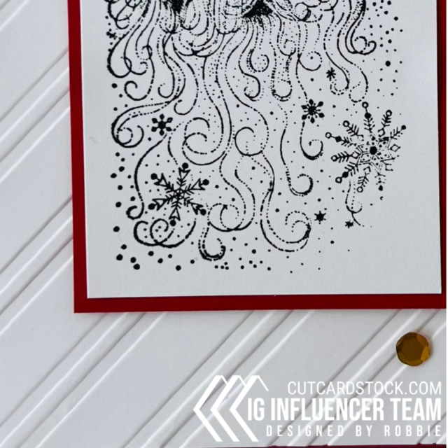 Simple Santa idea for CutCardStock