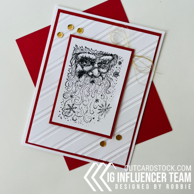 Simple Santa idea for CutCardStock