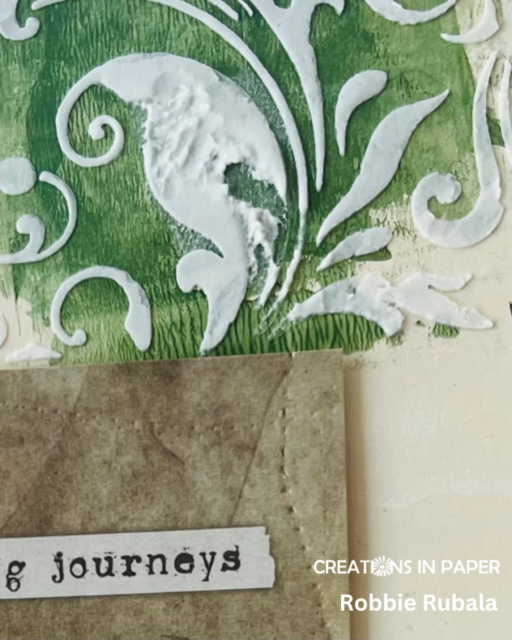 Anything Goes Saturday - paint on a journal page