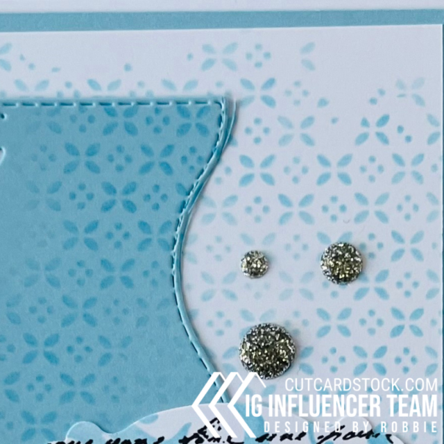 Blue butterfly for CutCardStock