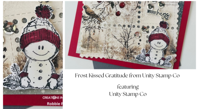 Frost Kissed Gratitude from Unity Stamp company