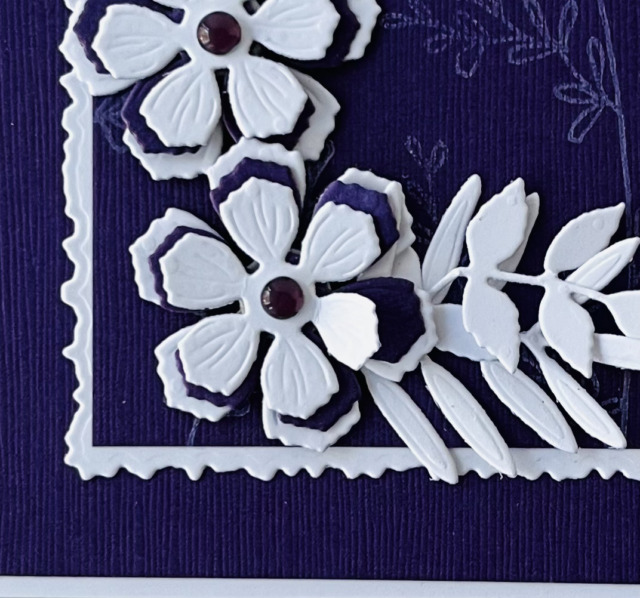 Plum layers for CutCardStock