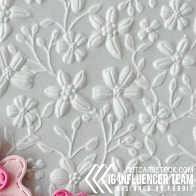 Pink and Black idea for CutCardStock