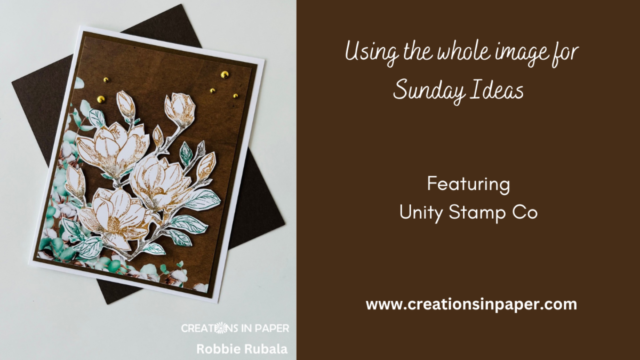 Using the whole image for Sunday Ideas