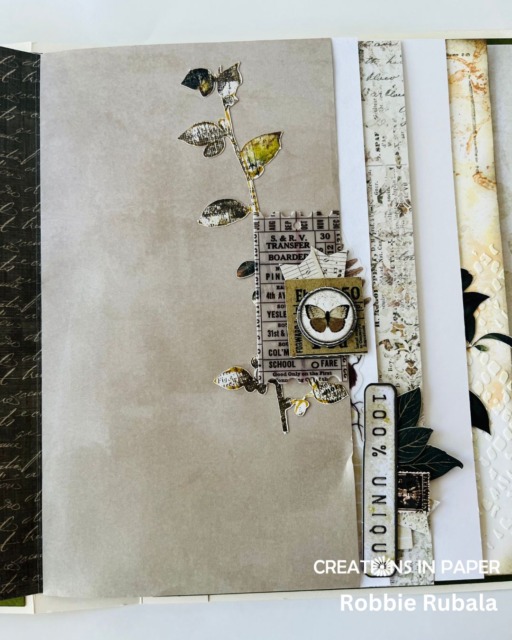 Anything Goes Saturday - tab clusters for journal