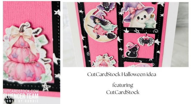 CutCardStock Halloween idea  
