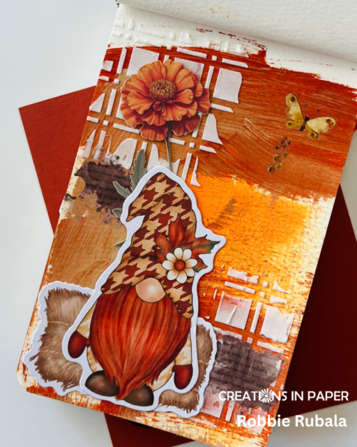 Mixed Media Monday #15 - Fall idea