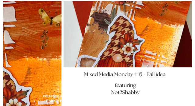 Mixed Media Monday #15 - Fall idea
