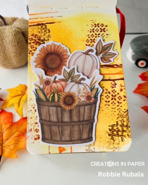 Mixed Media Monday #16 - Fall Basket