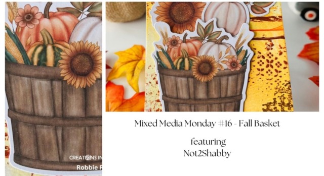 Mixed Media Monday #16 - Fall Basket