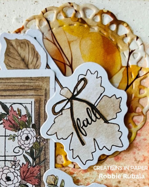 Mixed Media Monday #17 - Fall door