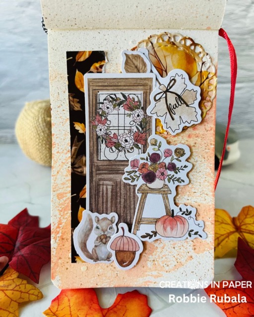 Mixed Media Monday #17 - Fall door