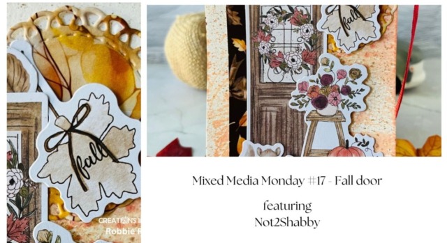 Mixed Media Monday #17 - Fall door