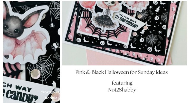Pink & Black Halloween for Sunday Ideas
