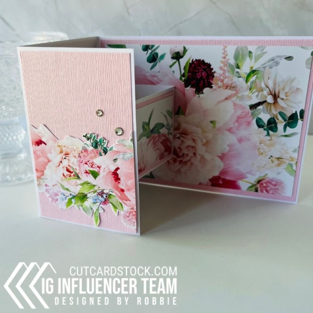 Pretty birthday card for CutCardStock