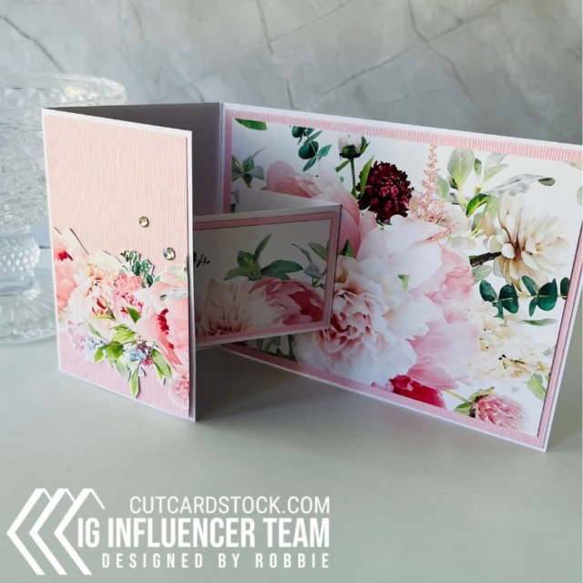 Pretty birthday card for CutCardStock