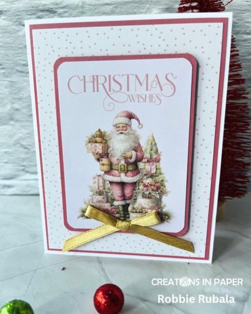 3 x 4 Cut Apart Card: quick way to make a beautiful card

