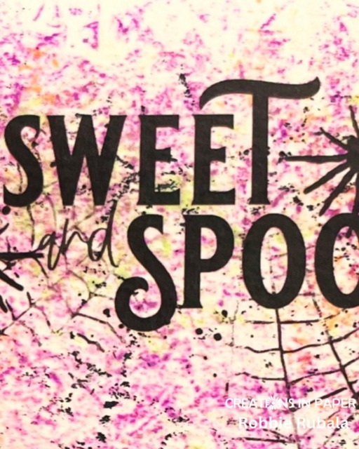 Spooktacular Mixed Media Magic: Watercolor Backgrounds, Rub-Ons, & Halloween Laser Cuts!