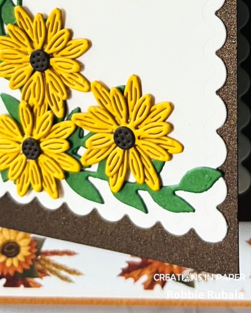 Sunflower Fancy Fold Card Tutorial 🌻 | Turning a Place Card into a Beautiful Card Design!